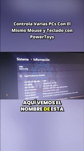Control multiple computers with a single mouse and keyboard with PowerToys #kwbdtutorialespc