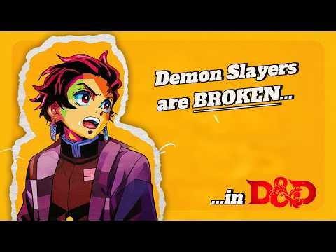 I Built a FULL Demon Slayer Campaign in 60 minutes (And Breathing Techniques are BROKEN)!