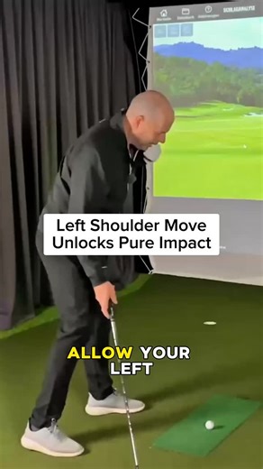 Shoot Lower Golf | #1 Golf Lessons on Instagram: "LEFT SHOULDER MAGIC ⤵️⁠ ⁠ 👉🏻 Tag a mate who needs this golf lesson.⁠ ⁠ 📌 Comment 'HELP' now and I'll send you a FREE instructional video with the exact secret to striking it pure every time.⁠ ⁠ Follow @shootlowergolf for more great golf tips and drills to play incredible golf.⁠ ⁠ Video credit from YouTube: The Art Of Finesse Golf⁠ Turn your hips better⁠ Used under Creative Commons Attribution license (reuse allowed)⁠ ⁠ Move your left shoulder 
