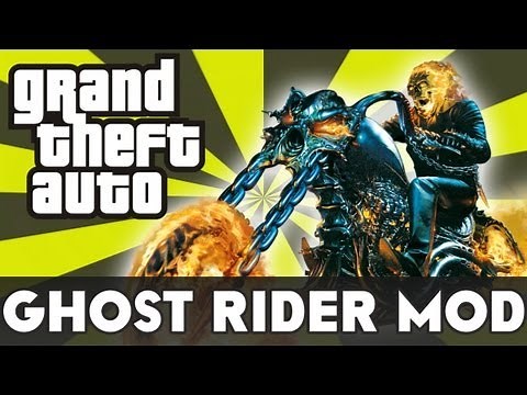 GRAND THEFT AUTO IV : GHOST RIDER (MOD)