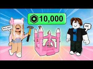 i built things for FREE ROBUX in Roblox *i am now rich*