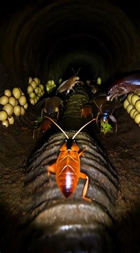 Cockroach Nymph’s POV Hidden World Micro Camera