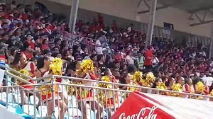 2023 COCA-COLA GAMES | Adi Cakobau School cheerleaders entertaining the crowd on Day 2 of the 2023 Coca-Cola Games at the HFC Bank Stadium. Video: ELENA VUCUKULA #thefijitimes #localnews #fijinews | The Fiji Times