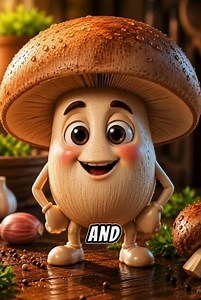 This cute little mushroom has a message for you!