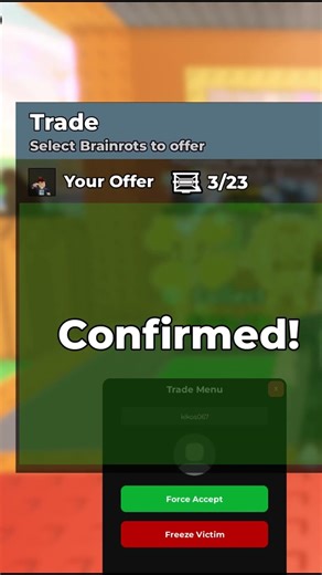 [UPDATE] Trade Freezer SAB | #roblox #delta #script #stealabrainrot #shorts