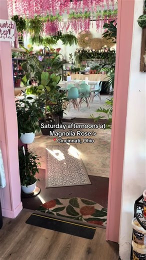 Cozy Saturday Afternoon at Magnolia Rose Cafe