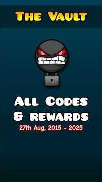 ALL CODES AND REWARDS IN THE VAULT (v2.0 - v2.207)