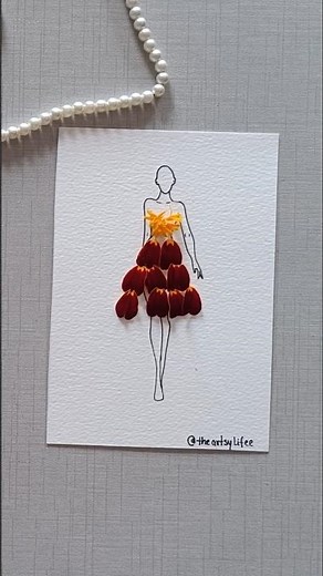 Floral Fantasy: Designing Dresses with Real Petals 🌷👗