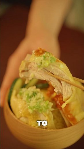 Hainanese Chicken but with 20% effort