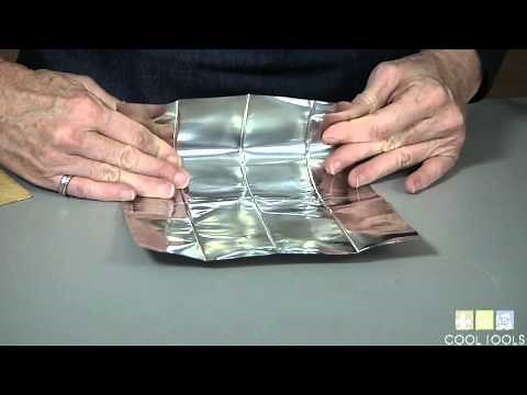 How to Fold a Metal Clay Firing Box from No-Flake Firing Foil by Cool Tools