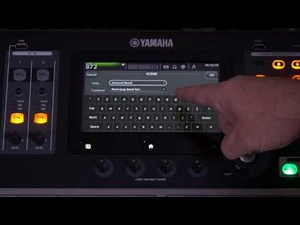 Storing a Scene - Yamaha TF QuickTips ep13