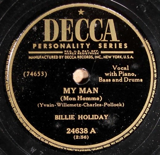 Billie Holiday - My Man (Mon Homme) / I Loves You Porgy