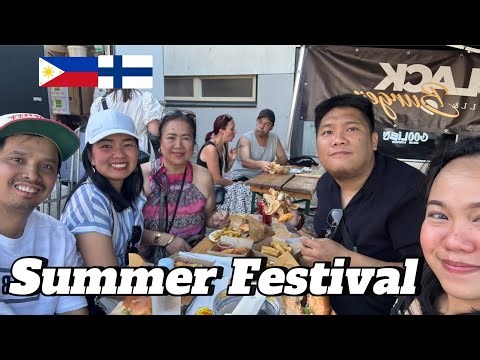 Summer Festival in Finland 🇵🇭🇫🇮