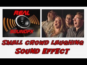 Small crowd laughing sound effect - realsoundFX