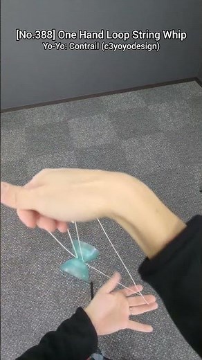 [No.388]🪀Today's Yo-Yo Trick & Tutorial: One Hand Loop String Whip #yoyo #yoyotricks #ヨーヨー