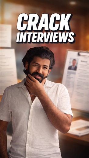 Dodagatta Nihar on Instagram: "5 videos to MASTER interviews 🚀 English confidence + smart answers = job done 💼 👉 Comment “LINK” for the full resource 👉 Follow @niihaaarrrr for daily career + interview hacks Confidence > Grammar. Always. 🔥 Tags: interview tips, interview preparation, interview english, spoken english, job interview tips, placement preparation, freshers interview, career advice, english confidence, students life, telugu, btech, engineering, skills #coding #telugu #engineering