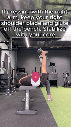 DB Anti-Rotation Bench Press