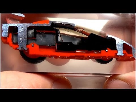 How to take a Hot Wheels\\Matchbox car apart and put it back together.