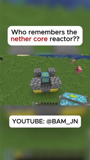 NETHER CORE REACTOR?! #funny #trending #shorts