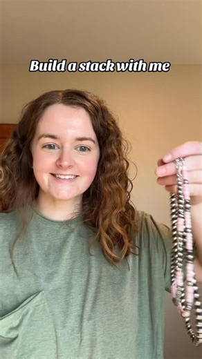 Double F Designs on Instagram: "🍀🌴🥑💕🌸🎀 A fun, cutesy stack 😌 #westernfashion #navajopearls #turquoisejewelry #shopsmall #westernjewelry"