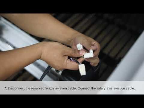 32.Gweike M Series: Rotary Axis Installation