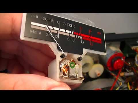 Fixing Tandberg 3014 vu meters