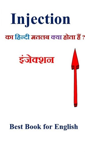 Injection meaning in hindi | Injection ka matlab kya hota hai | Injection in hindi