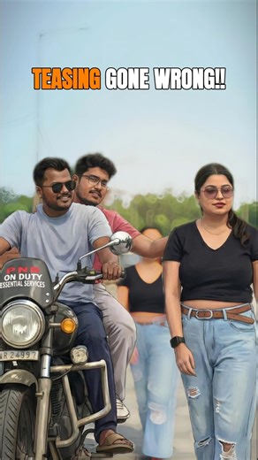 Teasing Gone Wrong 🤣 #shorts #banglacomedy