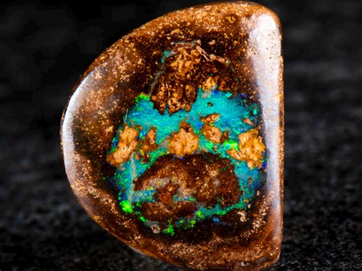 Ring Stone Boulder Opal 14mm X 11mm 06.95cts - Etsy