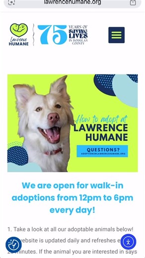 Lawrence Humane Society on Reels
