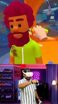 FUNNY HAIR FAILS IN VR 😂#shortsfeed #shorts #viralshorts