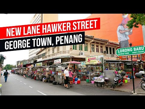 NEW LANE HAWKER CENTRE | Penang Street Food | Things to eat in Penang | Travel Penang