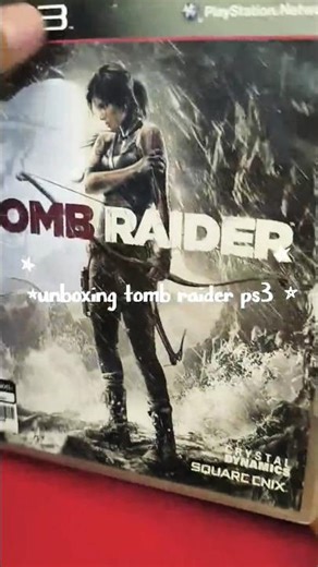 unboxing tomb raider ps3 collection #unboxing #tombraider #ps3 #ps3game #collection #fypage #fypp