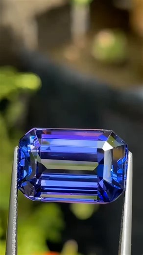 Tanzanite 14.15 cts $280 per carats AAA. Dm me for purchase This 14.15 carat AAA emerald cut tanzanite just shattered everything I thought I knew about perfection 💙 It's top 1% quality in a size most humans will never see in their entire lifetime 🔥 This isn't just tanzanite. This is AAA museum-grade perfection from Tanzania's sacred Merelani Hills - the ONLY 4 square miles on Earth where these blue miracles bloom. 14.65 carats of absolute flawlessness cut in sophisticated emerald style that re