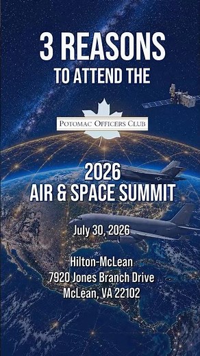 2026 Air and Space Summit | USAF & Space Force Leaders on Advanced Tech & Defense Innovation | POC