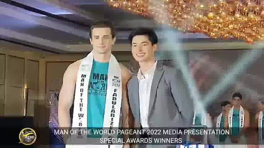 20K views · 366 reactions | WATCH | Man of the World Pageant 2022 Press Presentation Announcement of Special Award. #ManoftheWorld2022 #MediaPresentation #PageantTrend | Pageant Trend | Facebook
