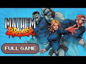 Mayhem Brawler PC FULL GAME Longplay Gameplay Walkthrough Playthrough VGL