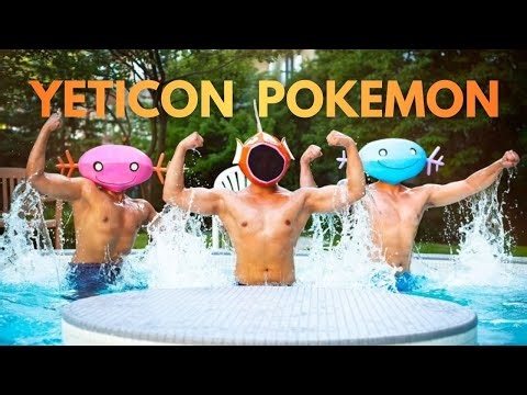 Pokémon Pool Shoot at Yeticon! | Day 0 Vlog Part 2 (Cosplay Con Weekend)