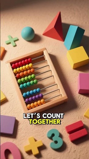 DIY Abacus Fun Learning Numbers Counting for Young Kids, Kindergarten, and Preschoolers Math
