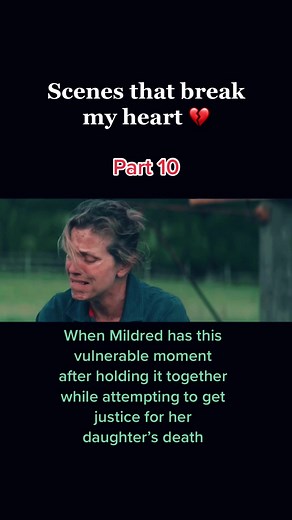 Three Billboards Outside Ebbing, Missouri (2017) crime/drama ##francesmcdormand #samrockwell #woodyharrelson #childloss #grief #justice #guilt #motherdaughtertrauma #motherdaughterlove #movieswelove #sceneswelove #moviescene