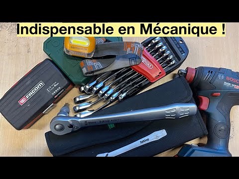 Les Outils indispensables pour la Mécanique ￼! Facom, Wera, Bosch pro, Parkside….