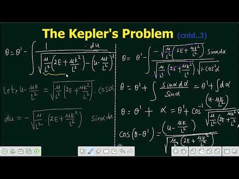 Lecture - 18 | The Kepler's Problem | Classical Mechanics | 5th sem | MSDSU Physics | NEP