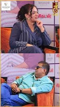 Mysskin & Nithya Menen Live Singing | Vikatan Press Meet