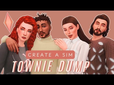 Creating the perfect townies for my save file | The Sims 4