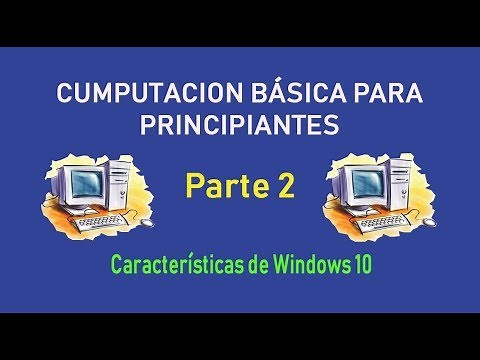 Beginners' Computer Tutorial for Windows 10 Part 2