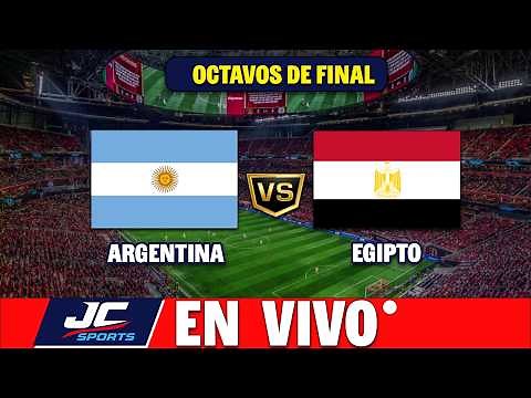 🔴 ARGENTINA VS EGIPTO EN VIVO ⚽NARRACIÓN 🎤 OCTAVOS DE FINAL 2026 🏆 JC SPORTS
