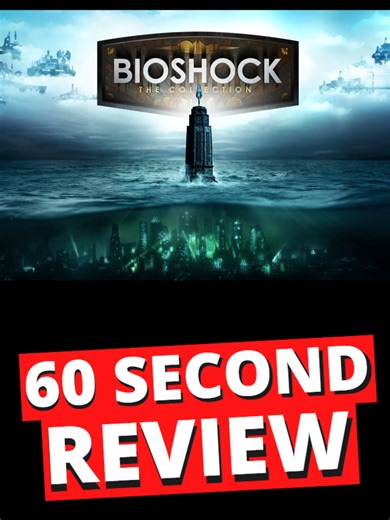 Bioshock The Collection 60 Second Review #videogames #gaming #gamer #bioshock #bioshockcollection