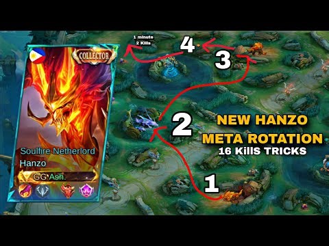 FINALLY!!🔥 NEW SEASON NEW HANZO BEST ROTATION FOR EASY WIN!!🔥(hanzo new best build and emblem 2026)