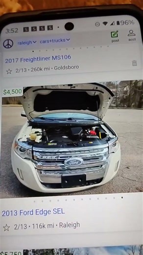 2013 Ford edge 116k 4,500 nice suv