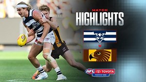 Highlights: Geelong v Hawthorn